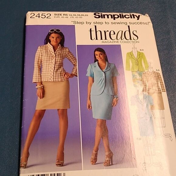 Simplicity Threads Sewing Patterns Collection Uncut Cottagecore Grandmacore - Picture 11 of 12